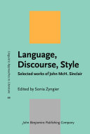 Language, Discourse, Style Pdf/ePub eBook