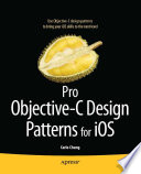 Pro Objective C Design Patterns for iOS