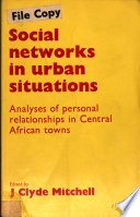 Social Networks in Urban Situations