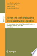 Advanced Manufacturing and Sustainable Logistics