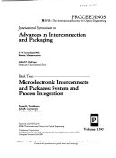 International Symposium On Advances In Interconnection And Packaging
