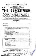 The Peacemaker and Court of Arbitration Book