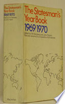 The Statesman s Year Book 1969 70