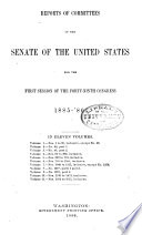 United States Congressional Serial Set Book