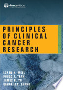 Principles of Clinical Cancer Research Book