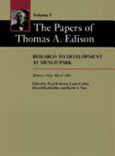 The Papers of Thomas A  Edison