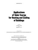 Applications of Solar Energy for Heating and Cooling of Buildings