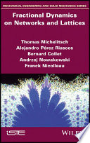 Fractional Dynamics on Networks and Lattices Book PDF
