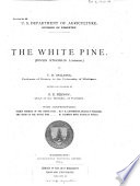 The White Pine  Pinus Strobus Linnaeus  Book PDF