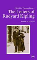 The Letters of Rudyard Kipling  1931 36