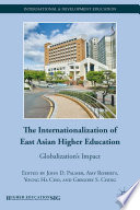 The Internationalization of East Asian Higher Education