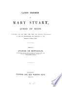 Latin themes of Mary Stuart