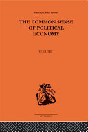 The Commonsense of Political Economy