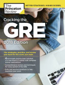 Cracking the GRE with 4 Practice Tests, 2018 Edition