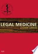 Legal Medicine E Book Book