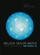 Nelson Senior Maths for the Australian Curriculum Methods 12 Book