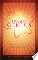Instant Genius  Fast Food for Thought Book