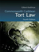 Commonwealth Caribbean Tort Law Book