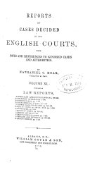 Reports of Cases Decided by the English Courts [1870-1883]