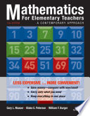 Mathematics for Elementary Teachers Book