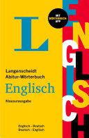 Langenscheidt Abitur W  rterbuch Englisch Klausurausgabe