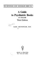 A Guide to Psychiatric Books in English