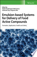 Emulsion based Systems for Delivery of Food Active Compounds Book