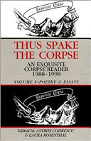 Thus Spake the Corpse: Poetry & essays