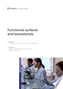 Functional surfaces and biomaterials Book