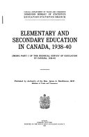 Elementary And Secondary Education In Canada