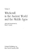 Witchcraft in the Ancient World and the Middle Ages
