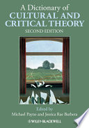 A Dictionary of Cultural and Critical Theory Book PDF