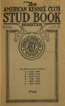 The American Kennel Club Stud Book Register