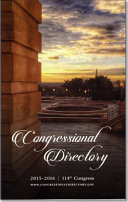 Official Congressional Directory 114th Congress, 2015-2016, Convened January 2015