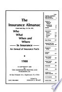 Insurance Almanac and Who's who in Insurance
