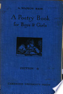 A Poetry Book for Boys and Girls