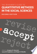 The Reviewer   s Guide to Quantitative Methods in the Social Sciences Book