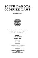 South Dakota Codified Laws