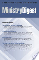 Ministry Digest, Vol. 04, No. 02 PDF Book By Witness Lee