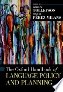 The Oxford Handbook of Language Policy and Planning Book PDF