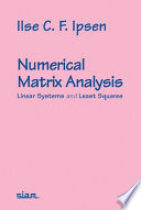 Numerical Matrix Analysis