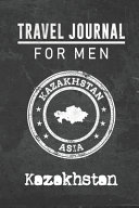 Travel Journal for Men Kazakhstan