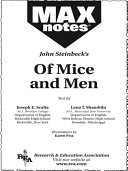 Of Mice and Men (MAXNotes Literature Guides)