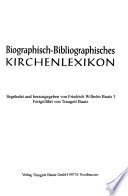 Biographisch-bibliographisches Kirchenlexikon