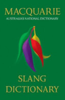Read Pdf Macquarie Book of Slang