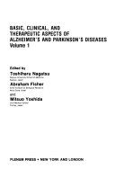Basic  Clinical  and Therapeutic Aspects of Alzheimer   s and Parkinson   s Diseases