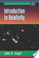 Introduction to Relativity Book