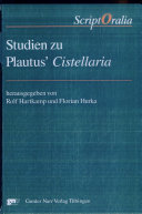 Studien zu Plautus' Cistellaria