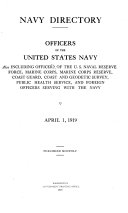 Navy Directory: Officers of the United States Navy and ...