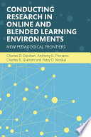 Conducting Research in Online and Blended Learning Environments Book